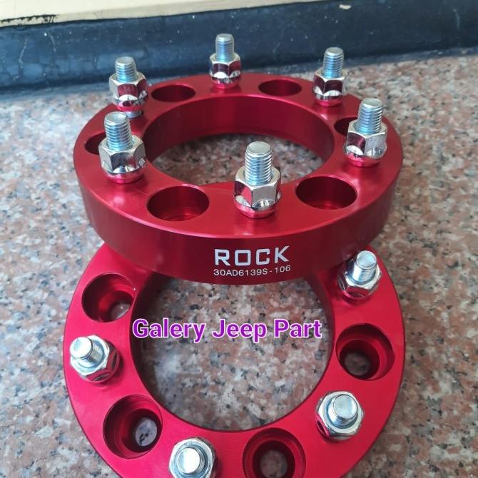 Adaptor Roda Alumunium/Spacer Velg Fortuner,Pajero,Ford Ranger 3cm