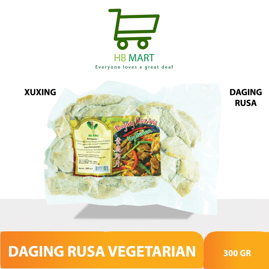 Xu Xing DAGING RUSA 300 GR vegetarian