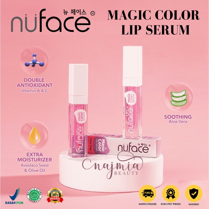 Najmia Nuface Magic Color Lip Serum 4g