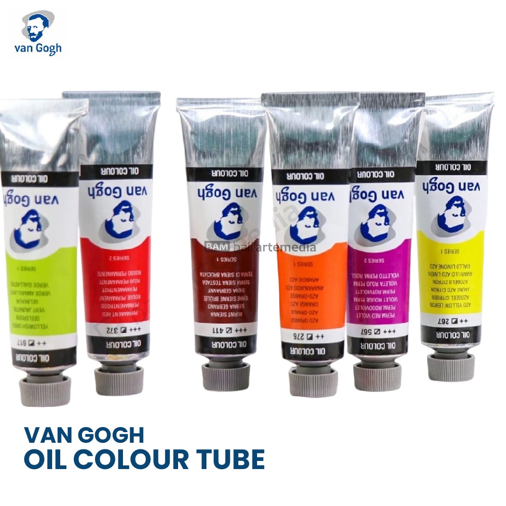 Van Gogh Oil Colour Tube 40ml / 200ml - Series 1 (Part 1/2)