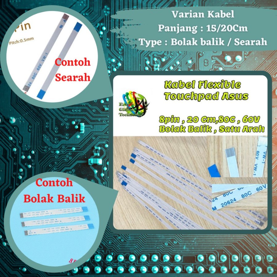 Kabel Flexible Touchpad Asus X441S X441U X441UA X441UB X441UR X441UV