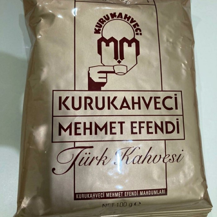 

Terlaris ✨ - Kopi Turki - Kopi Kurukahveci Mehmet Efendi Kemasan 100 gram 2.1.23