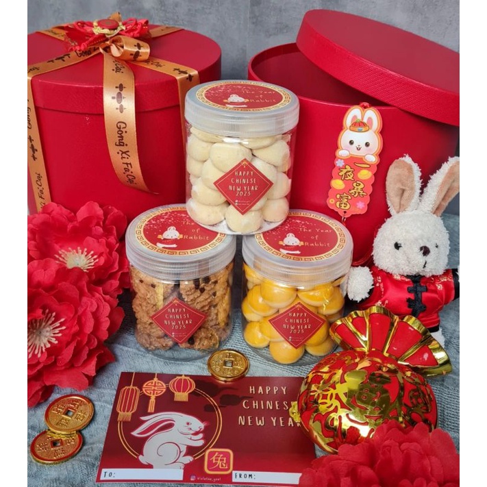 

Hampers Imlek 2023 Tahun Kelinci Kue Kering Hampers Box Unik Mewah Murah