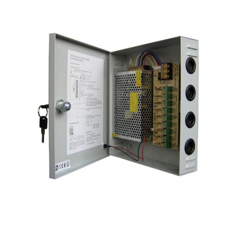 PSU power supply Cctv 12V 10 A PSU Box cctv