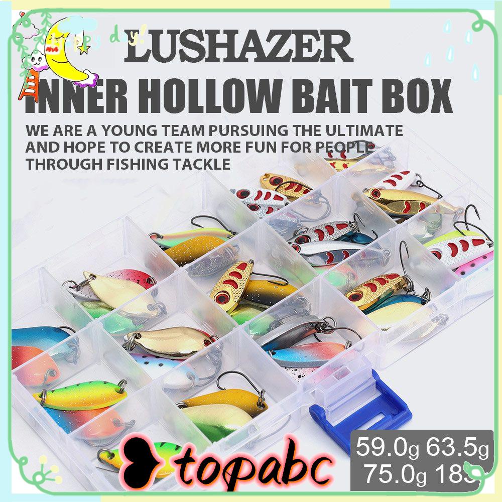 Top 10pcs/set Umpan Pancing Sequin Baru Umpan Engkol Logam
