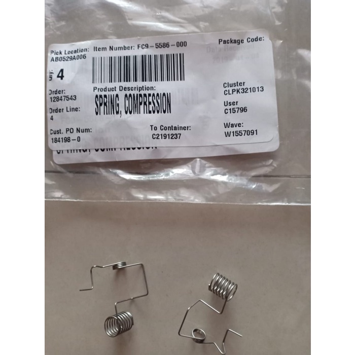 Fit Spring Compresion - Fc9-5586 - Ira 6075 - (O) - Etb Unit