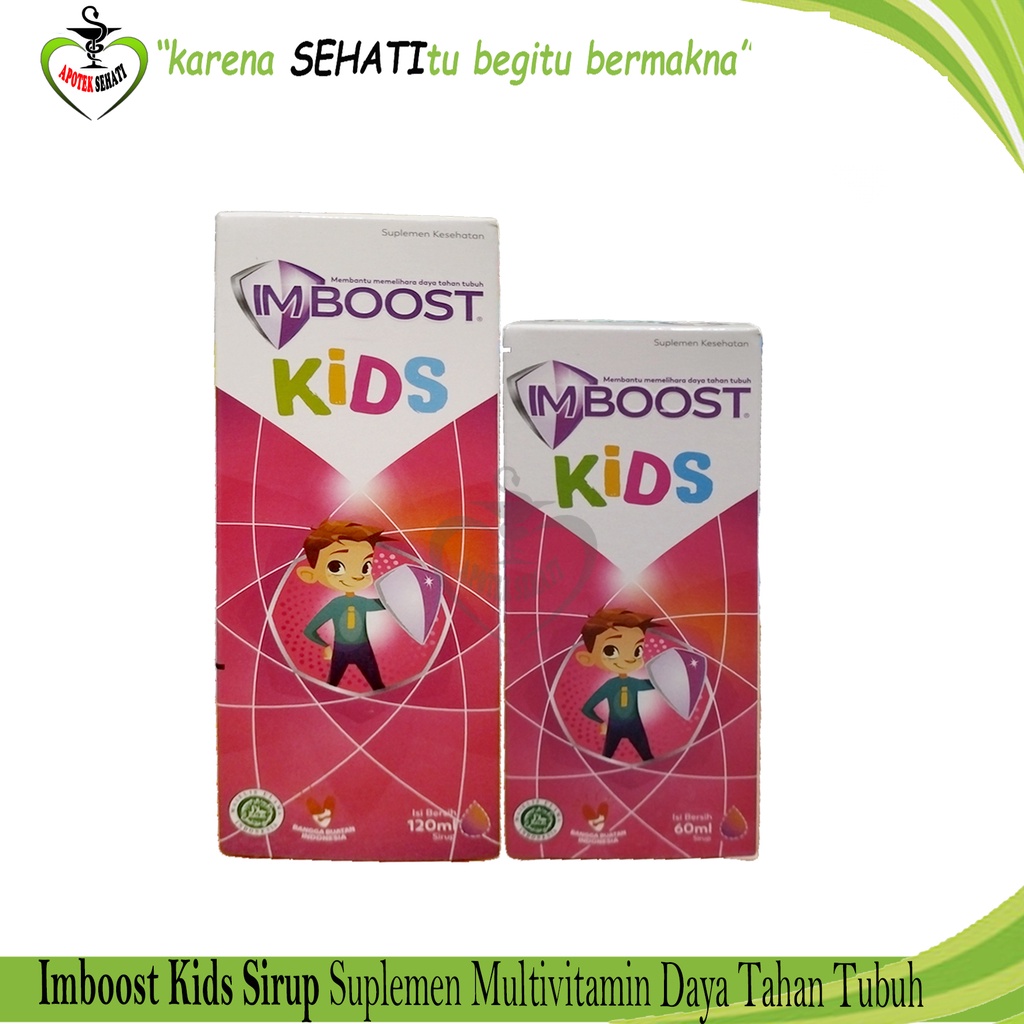 IMBOOST SIRUP ISI 60 ML / Multivitamin / Penambah Daya Tahan Tubuh