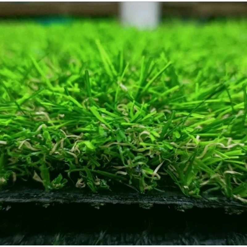 RUMPUT SINTETIS JEPANG 4 CM PREMIUM (harga pabrik) RIMBUN,PADAT,TEBAL,SUPER EMPUK serta ANTI RONTOK