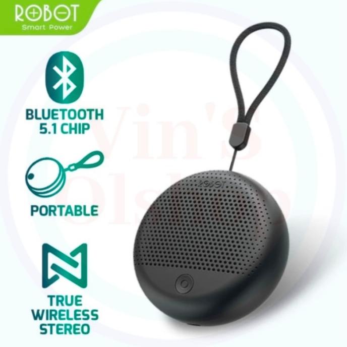 Speaker Bluetooth Robot RB30 / Mini Speaker bluetooth 5.1 Robot Resmi