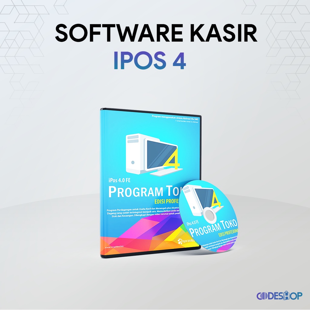 IPOS 4 LISENSI RESMI UNTUK PROGRAM TOKO DAN SOFTWARE KASIR
