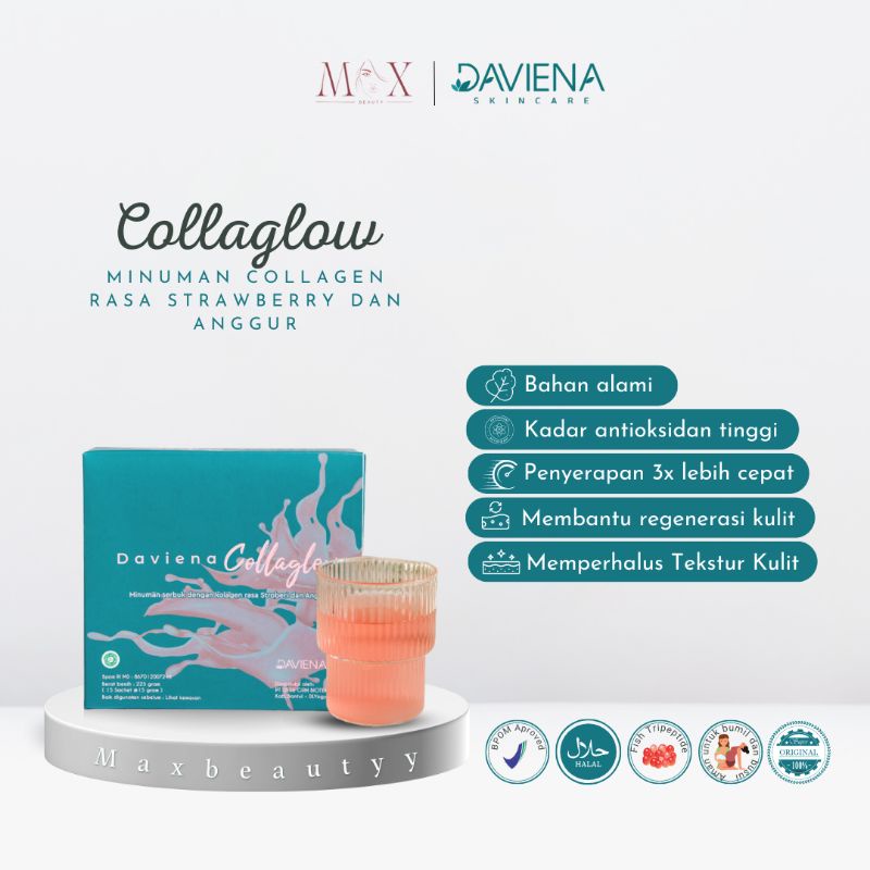 Daviena Collaglow Drink Collagen Drink