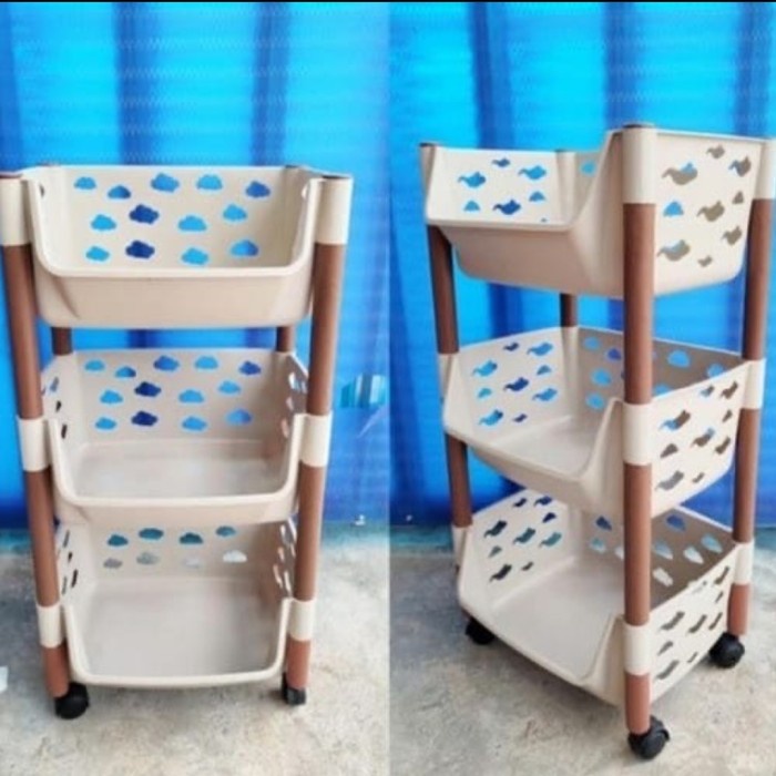 Rak Rak Buena 3 Susun / Rak Serbaguna 3 Tingkat