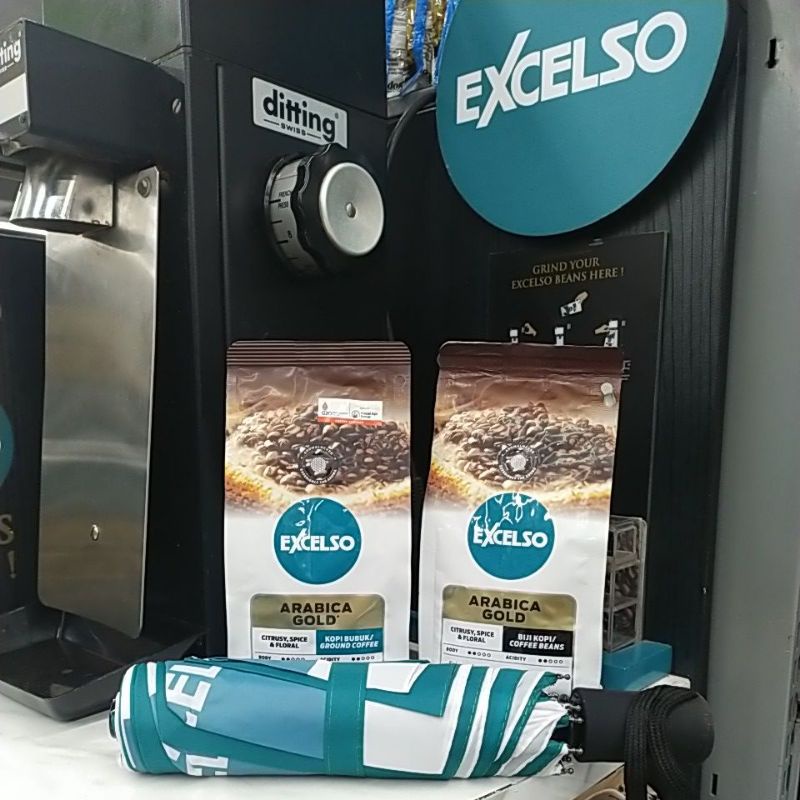 

(FREE PAYUNG EXCELSO) Beli 2 excelso arabica bubuk atau biji 200gr