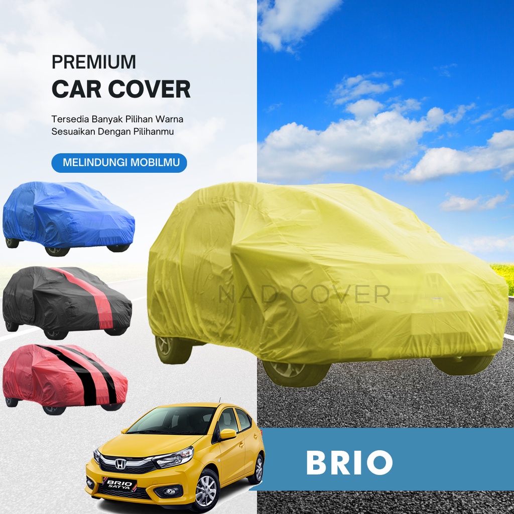 Body Cover Mobil Brio Sarung Mobil Brio Warna Tipe Reguler Hemat Termurah