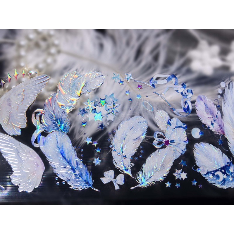 

TimeGrid Feather Washi & PET Tape