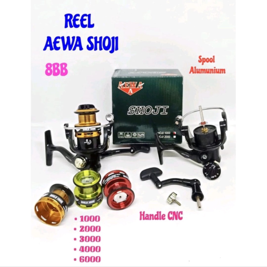 Reel Pancing Aewa Shoji 2000|3000|4000