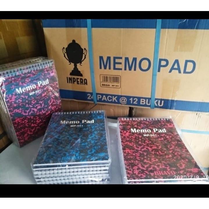 

Memo Pad Bravo / Buku Memo Murah