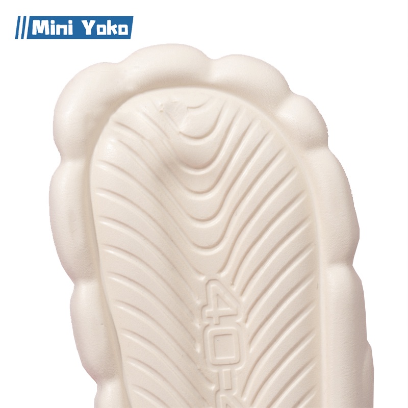 Mini Yoko Sandal jepit wanita terbaru import korea murah Sendal jelly perempuan lucu awan Sandal slop Rumah Santai Bahan EVA tahan aus