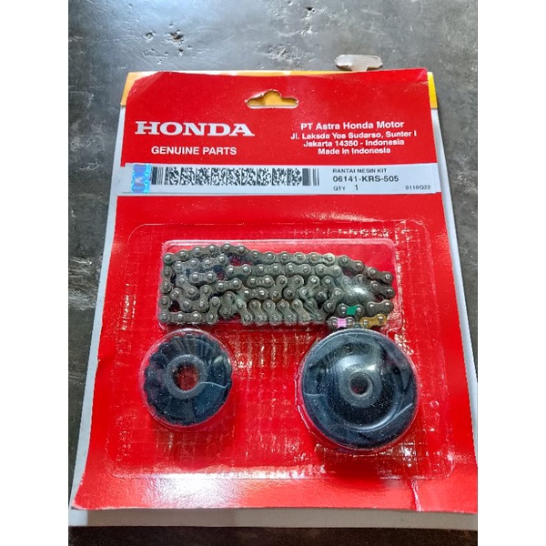 RANTAI MESIN KAMPRAT 06141-KRS-505 HONDA LEGENDA SUPRA FIT ORI ASLI AHM