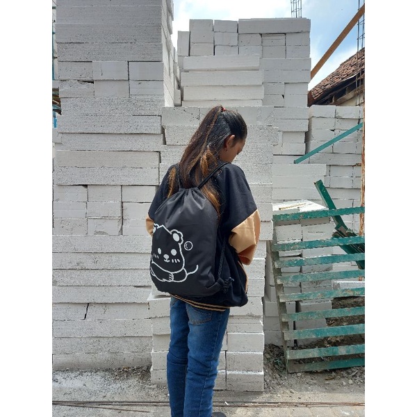 Tas Serut Ransel Tas Sekolah Wanita Pria Tas Kuliah
