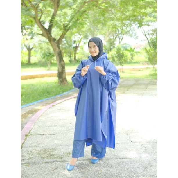 Jas Hujan Motor // WD // Pria  dan Wanita Original Bahan Nyaman//Jas Hujan RAINCOT Setelan By WD