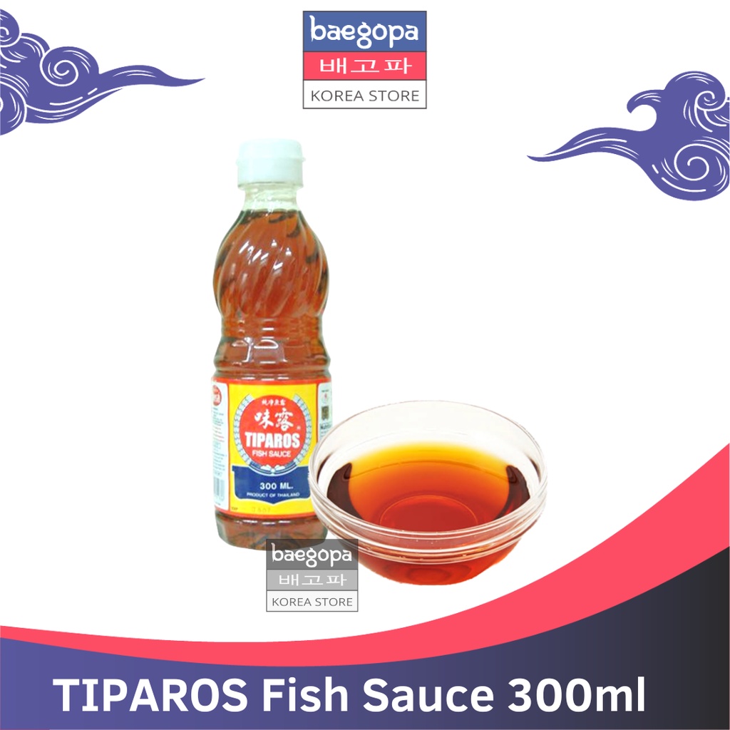

TIPAROS Fish Sauce Kecap Ikan 300 ml Halal │ Saus Ikan Import Thailand |