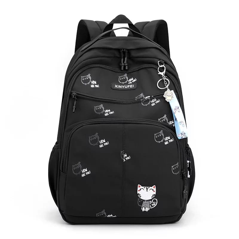 [COD] Tas Ransel Wanita Motif Kucing Terbaru / Tas Sekolah Fashion Korea Kekiniaan / Tas Anak / Tas Sekolah Lucu / Tas Anak  keren / Tas Murah/ Tas Backpack Termurah