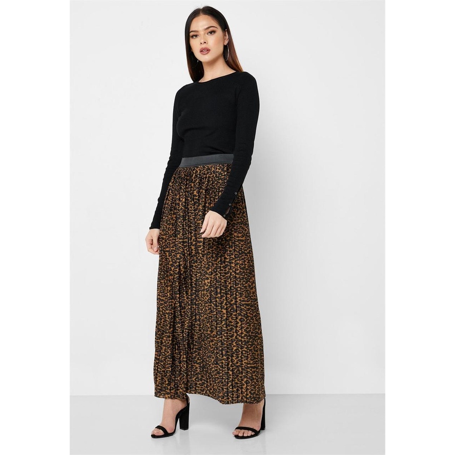 maxy plisket skirt printed