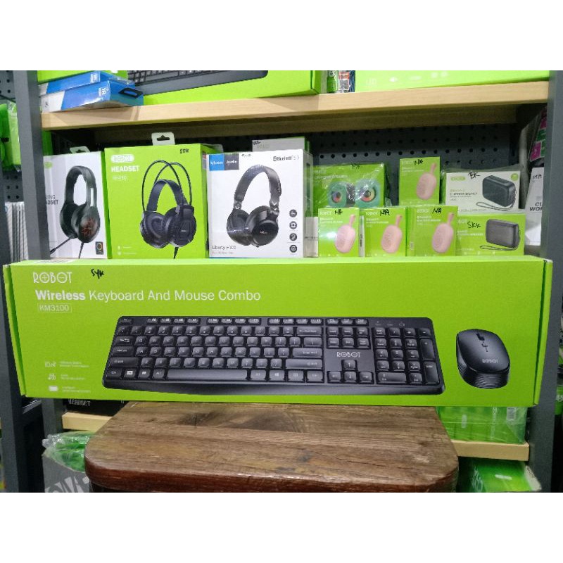 WIRELESS KEYBOARD &amp; MOUSE COMBO KM3100