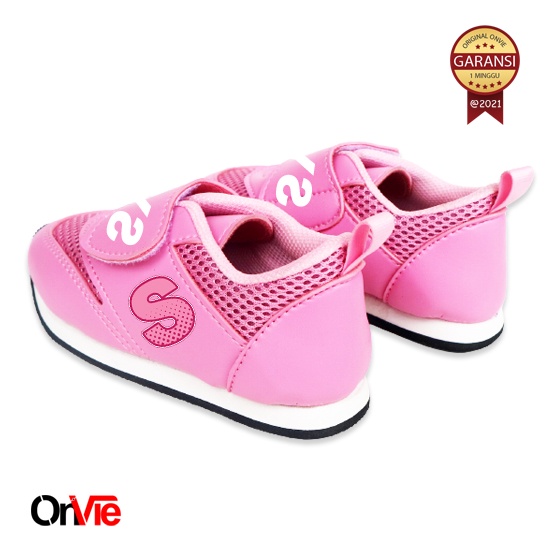 Sepatu Sneakers Anak Perempuan Custom Nama &amp; Huruf