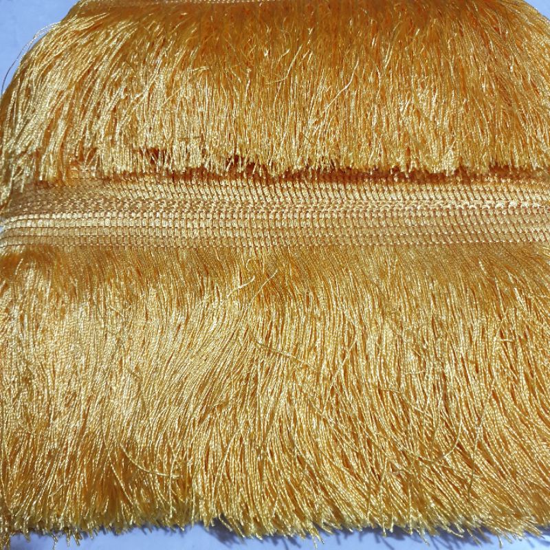 Renda Rumbai Katun Lebar 15 cm panjang 20 meter