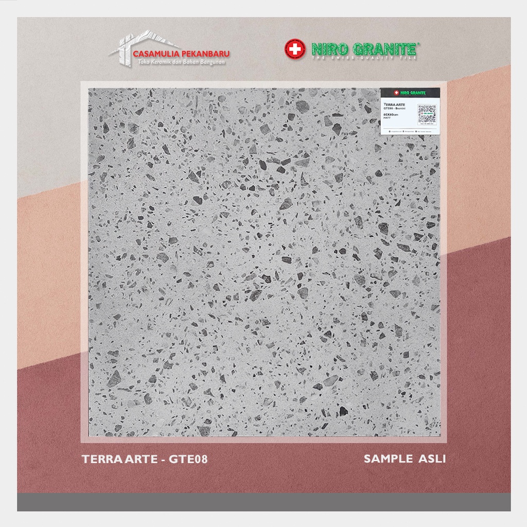 Niro Granite 60x60 Terra Arte - GTE08 Bernini