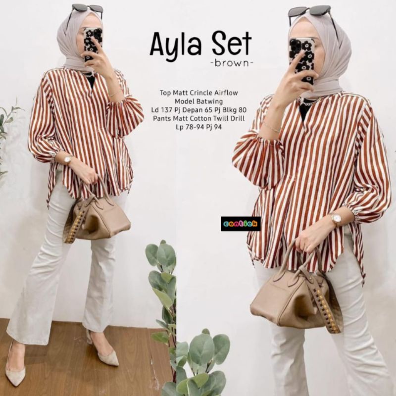 AYLA SETELAN BAJU WANITA