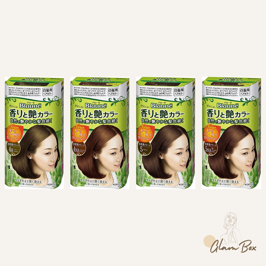 Liese Blaune Fragrance and Gloss Hair Color Cream (Penutup Uban)