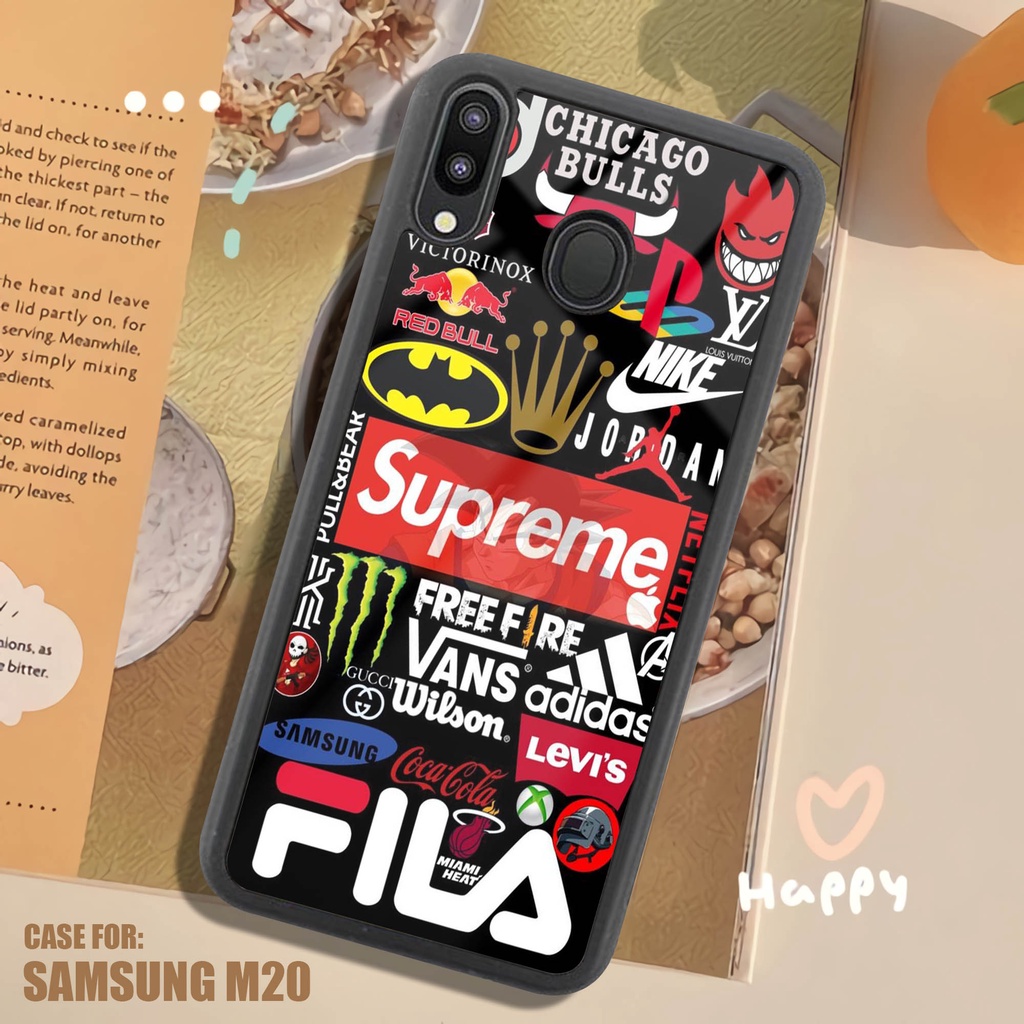 Case SAMSUNG M20 CASING SAMSUNG M20 [GRAFITI] Booming case hp kondom hp case custom case casing case