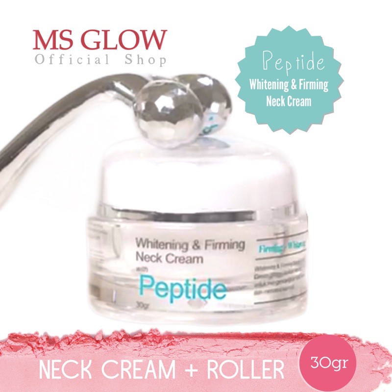 Ms Glow Whitening Neck Cream Mencerahkan Leher