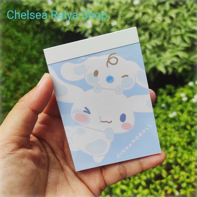 

Memo Mini Sanrio Cinnamoroll 6,3x8,8cm 80 Lembar Original Japan Cinamorol Cinamoroll Cinnamonroll Kawaii