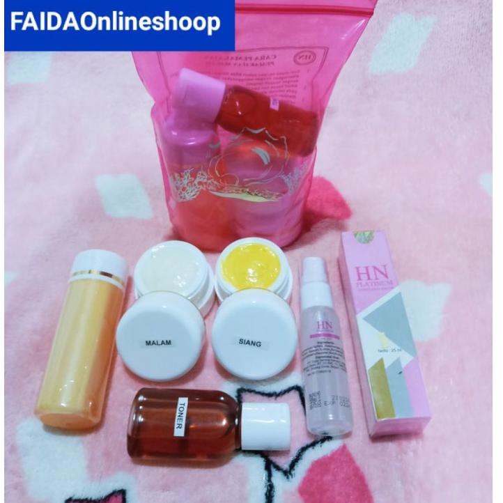 [CT7CV9954] Cream | krim | hn original 15gr + serum hn platinum bpom | paket skincare hn perawatan p