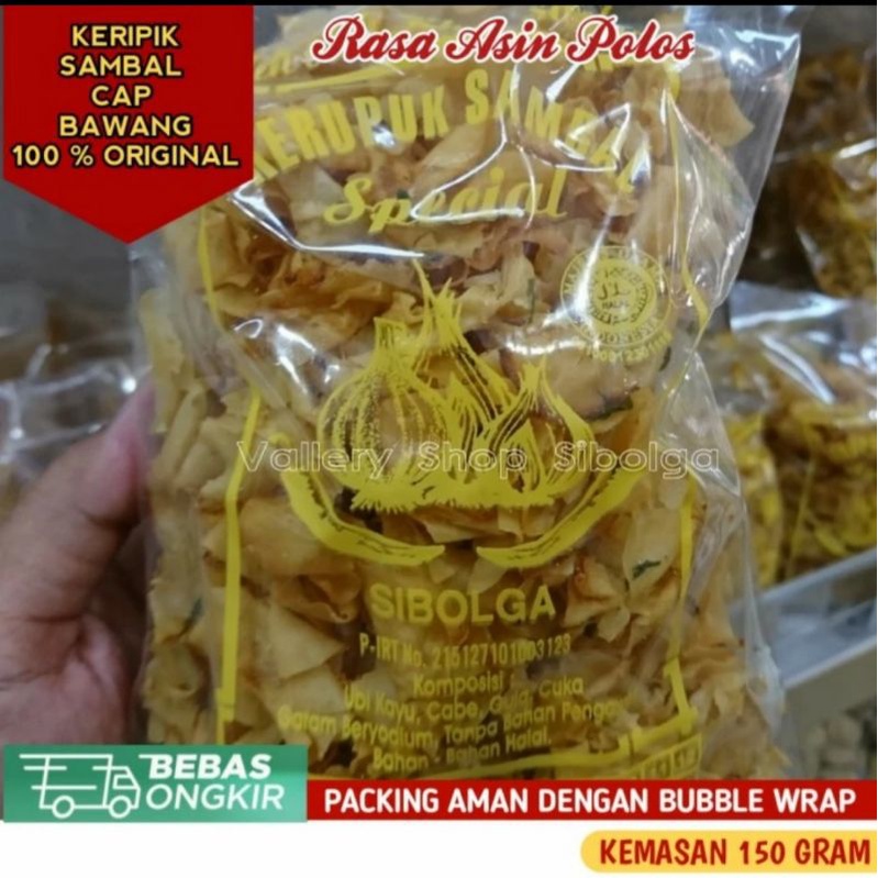 

Keripik Sambal Asin Polos