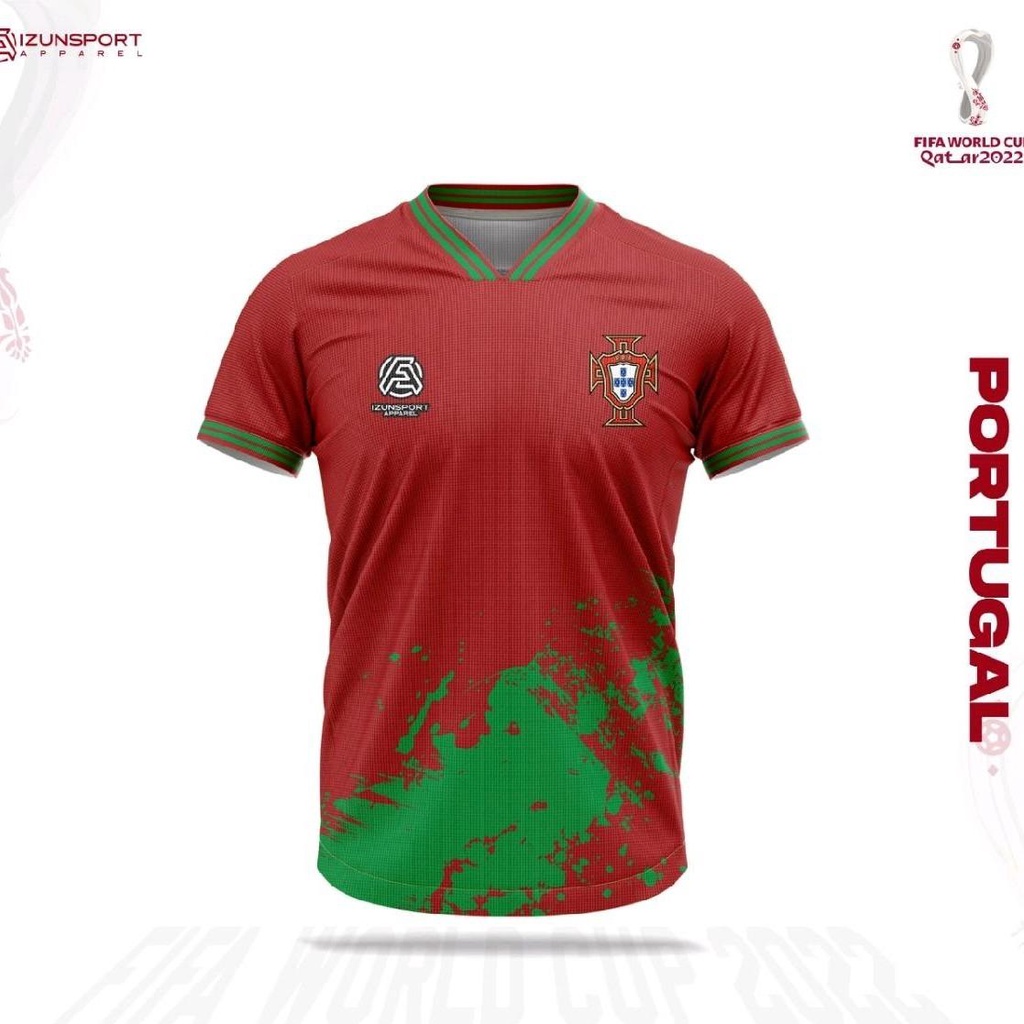 Jersey Portugal edisi piala Dunia 2022