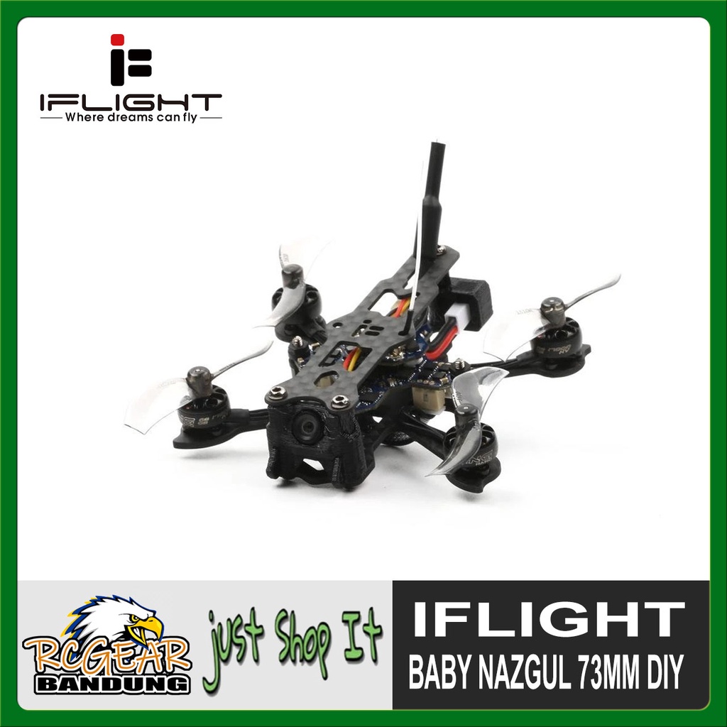 iFlight Baby Nazgul F4 1S Runcam Atom Nano FPV 73mm Drone DIY KIT PNP