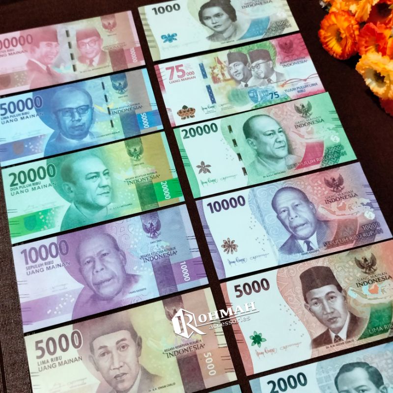 Uang Mainan / Uang Buket