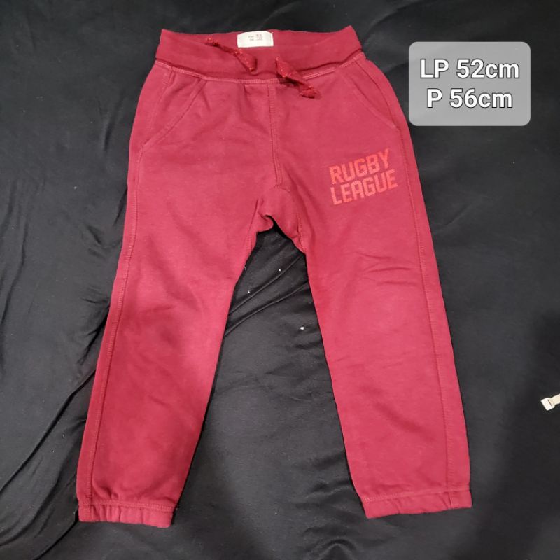 Preloved Zara Boys Jogger Pants Celana Joger Zara Boys size 4/5