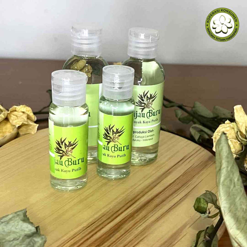 Minyak Kayu Putih Hijau Buru 40 ml