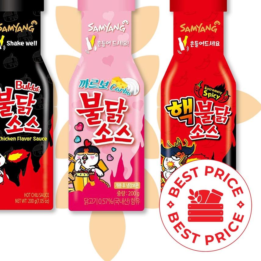 

Diskon[FG2]-SAMYANG - SEMUA VARIAN BULDAK LIQUID SAUCE HALAL BPOM RI - 200 GR (1 PCS)