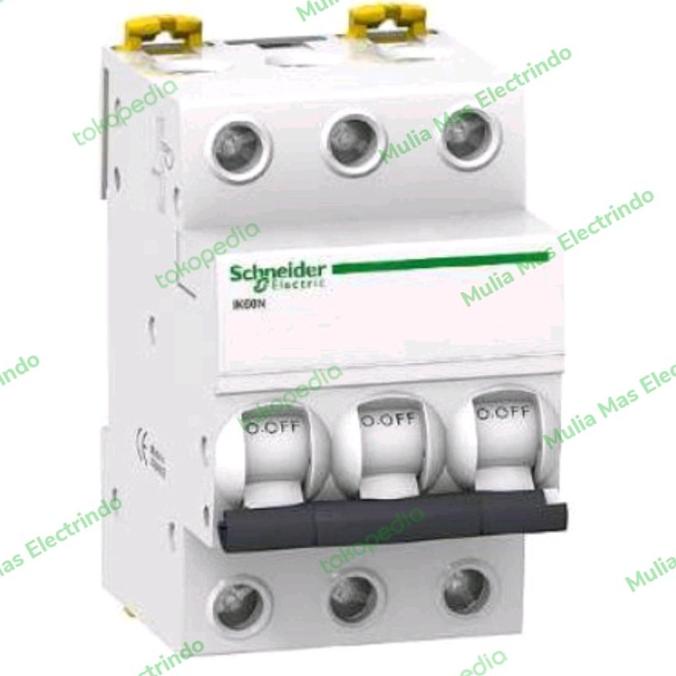 SCHNEIDER MCB 6KA IK60N 3P 25 AMPER A9K24325 ---READY---