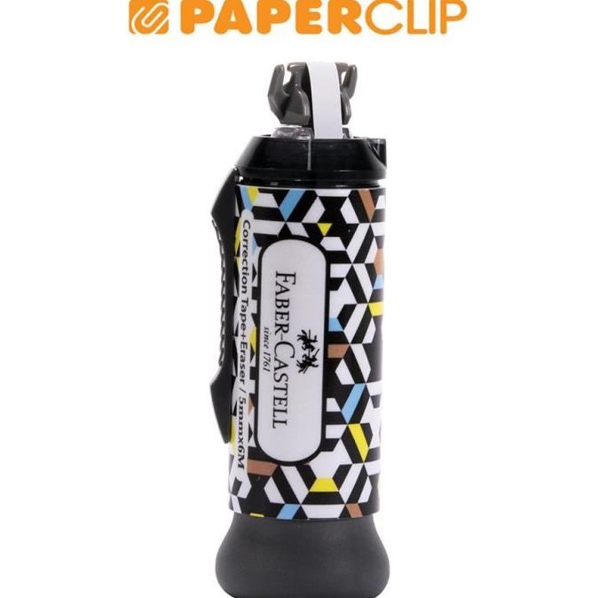 

CORRECTION TAPE FABER CASTELL 169599 BLACK HEXAGONAL