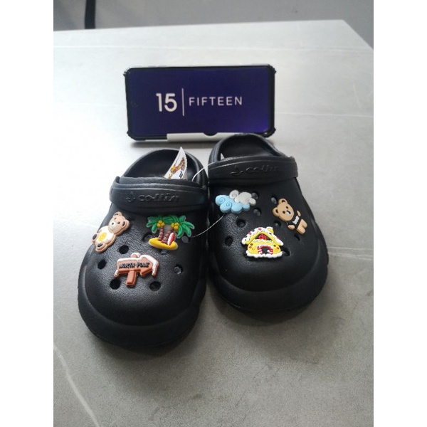 NEW！BIG SALE！！Size 18-29 Sandal Sendal Anak Laki Laki Usia 0-5 Tahun Bear Bahan Eva Karet 6130-7