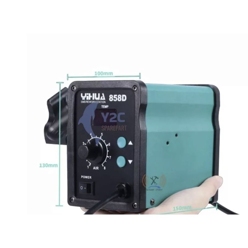 BLOWER / SOLDER UAP YIHUA 858D DIGITAL ORIGINAL / ALAT SERVIS HP