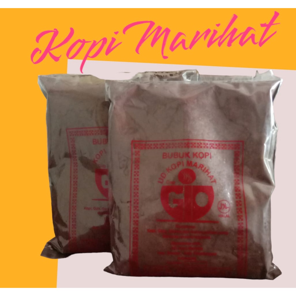 

Kopi Bubuk Marihat Khas Siantar 250gram